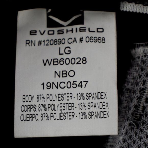 Evoshield Men's Baseball 3/4 Slider Tights L Black Drawstring Elastic Band New - Picture 7 of 14